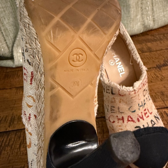 Chanel canvas heels - Picture 3 of 4